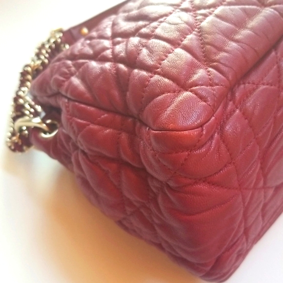 Lambskin Cannage Medium Delidior Flap Red - Picture 11 of 11